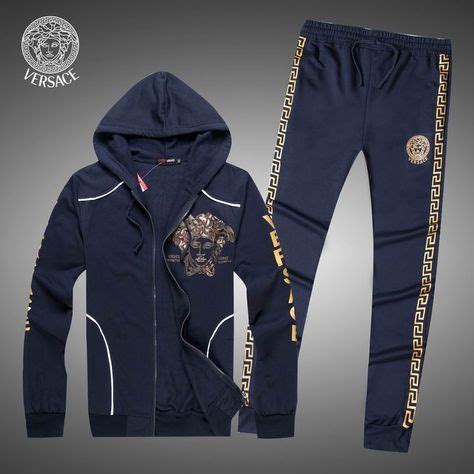 versace pull homme|men's Versace jogging suit.